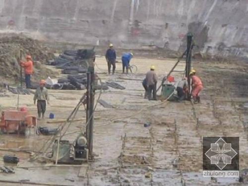 玉屏我公司承建北京房山区水池地基注浆加固工程